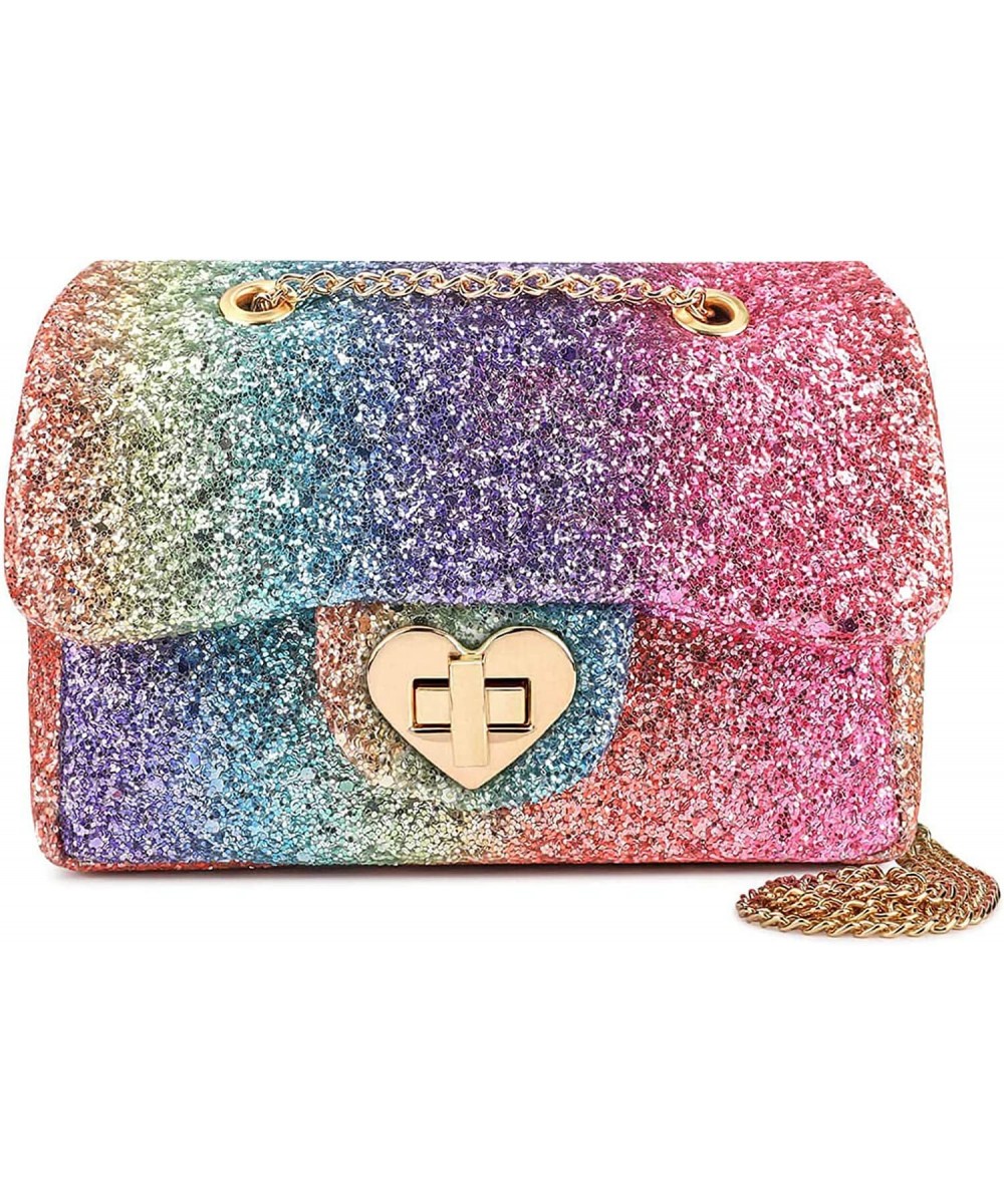 mibasies Kids Glitter Purse for Little Girls Toddler Crossbody Bags $26.33 Dress-Up Toy Purses