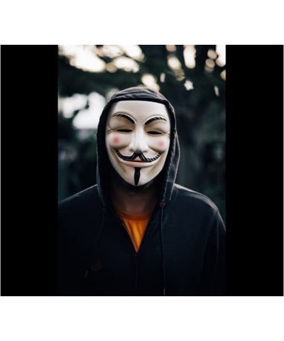 Hacker Mask V for Vendetta Mask - Guy Mask for Halloween Costume Cosplay $16.07 Kids' Dress-Up Accessories