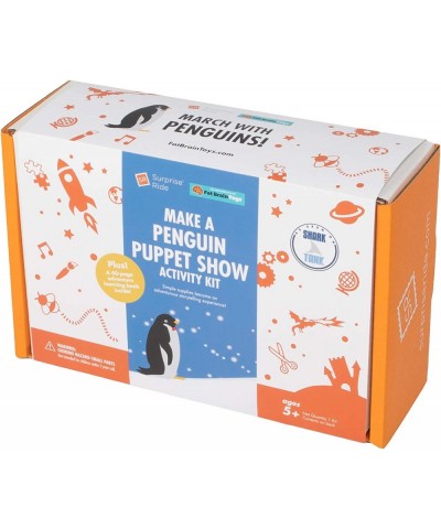 Fat Brain Toys - Make Penguin Puppets Arts & Crafts $52.15 Craft Kits