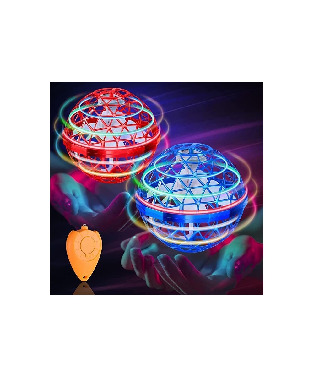 2 Packs Flying Orb Ball Toy Hover Ball Cosmic Globe Cool Stuff with Control Switch Galactic Fidget Spinner Boomerang Ball Gif...