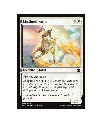 Misthoof Kirin (025/264) - Dragons of Tarkir - Foil $12.09 Magic Kits & Accessories