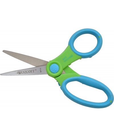 Soft Handle Kids Scissors with Anti-microbial Protection Assorted Colors 5-Inch Pointed 12 Pack (14874) $58.90 Kids' Drawing ...