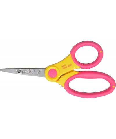 Soft Handle Kids Scissors with Anti-microbial Protection Assorted Colors 5-Inch Pointed 12 Pack (14874) $58.90 Kids' Drawing ...