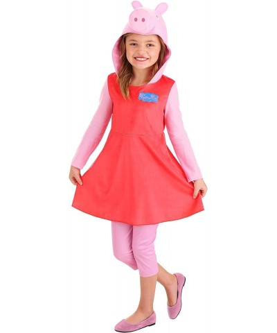 Peppa Pig Long Sleeve Costume for Girls $69.02 Kids' Costumes