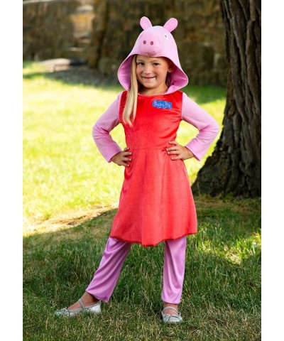 Peppa Pig Long Sleeve Costume for Girls $69.02 Kids' Costumes