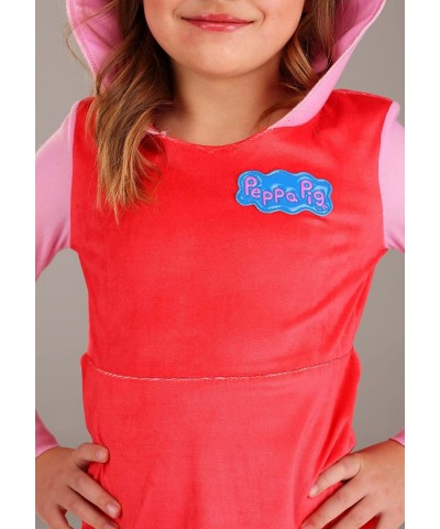 Peppa Pig Long Sleeve Costume for Girls $69.02 Kids' Costumes