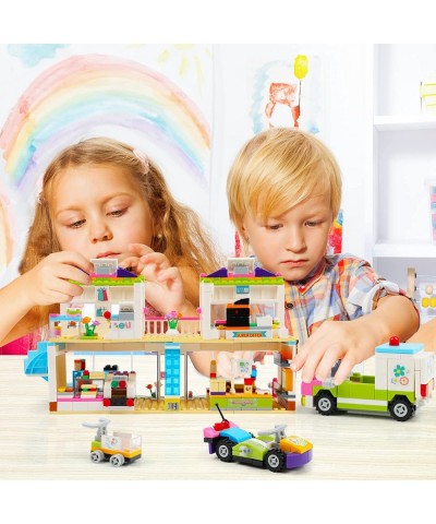 Friends Supermarket Building Kit Toy House for Girls 6-12 City Shopping Mall Creative Building Blocks Set for Kids (648 Piece...