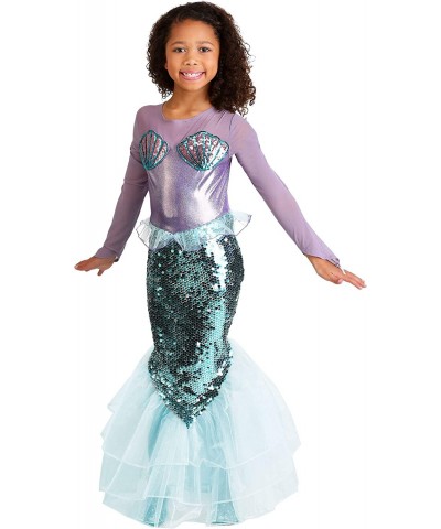 Pretty Purple Mermaid Costume for Girls $67.26 Kids' Costumes