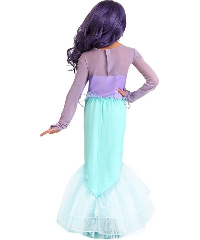 Pretty Purple Mermaid Costume for Girls $67.26 Kids' Costumes