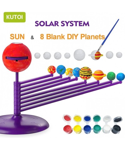 Solar System Model Science Kit for Kids and Teens - STEM Science Project Kit with Planet Projector for Girls and Boys - DIY S...