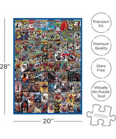 Marvel Spider-Man Puzzle (1000 Piece Jigsaw Puzzle) - Glare Free - Precision Fit - Officially Licensed Marvel Merchandise & C...