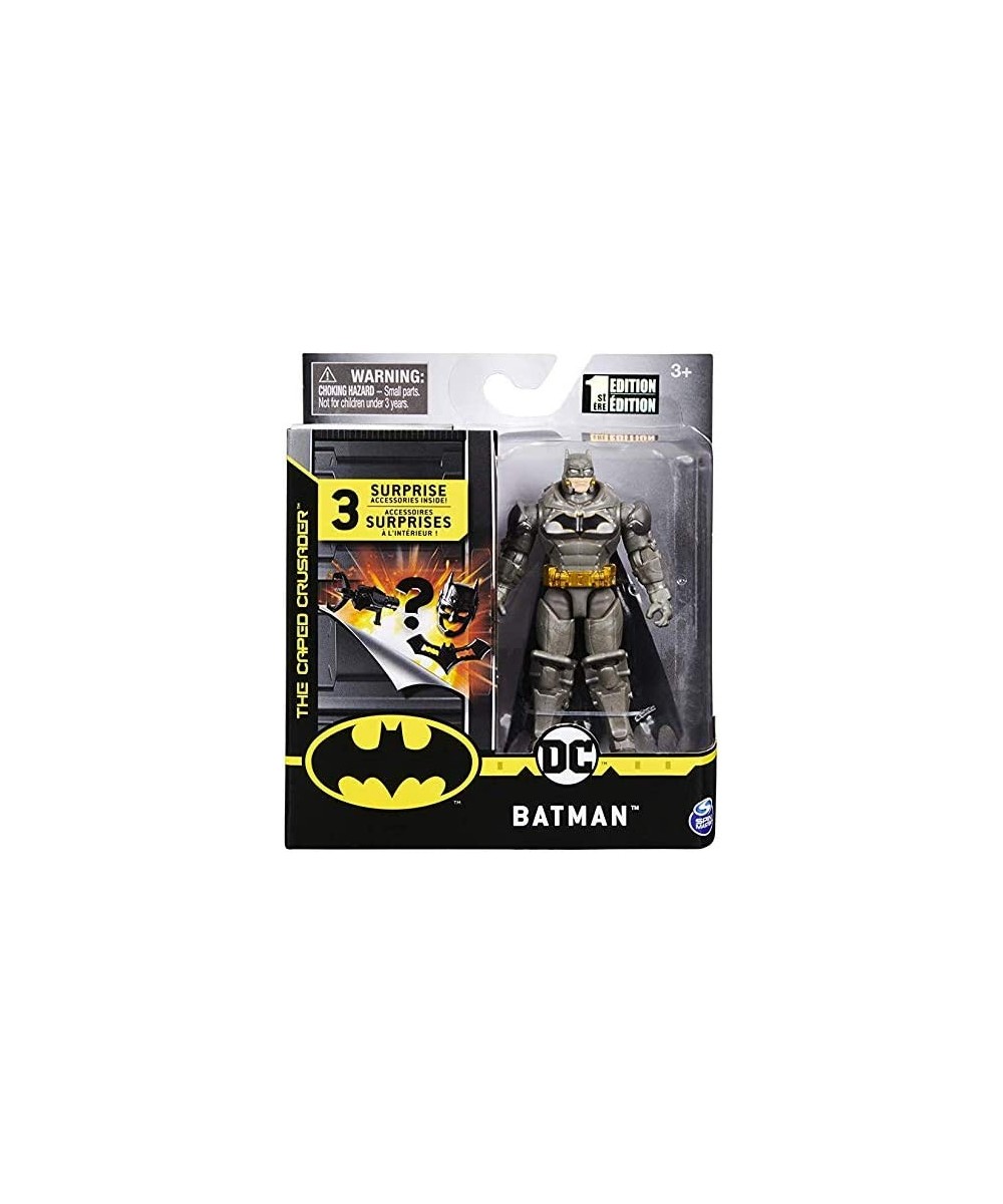 DC Batman 2020 Batman Heavy Armor Light Gray with Gold Belt 4-inch Action Figure by Spin Master $26.89 Action Figures