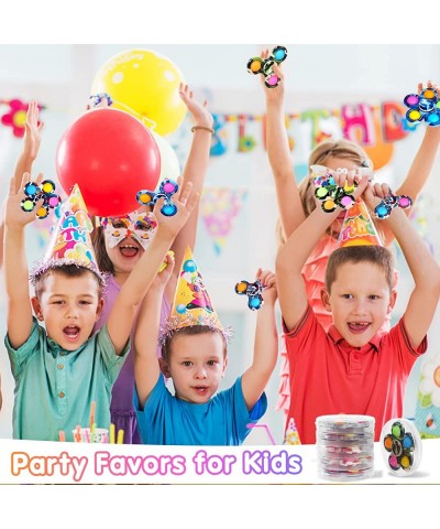 24 Pack Party Favors for Kids Fidget Spinner Pop Bulk Fidget Toys Valentine's Day Gifts for Kids Classroom Goodie Bag Stuffer...