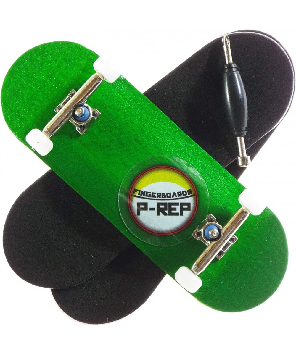 Green - Solid Performance Complete Wooden Fingerboard (Chromite 34mm x 97mm) $38.83 Finger Toys