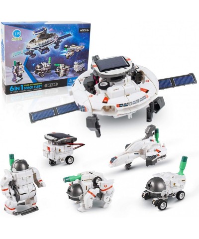 Solar Robot Kit for Kids Age 8-12 STEM Building Toys 6-in-1 Build Your Own Robot with Solar Panel & Battery Power Science Edu...