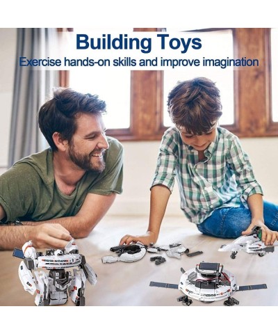 Solar Robot Kit for Kids Age 8-12 STEM Building Toys 6-in-1 Build Your Own Robot with Solar Panel & Battery Power Science Edu...