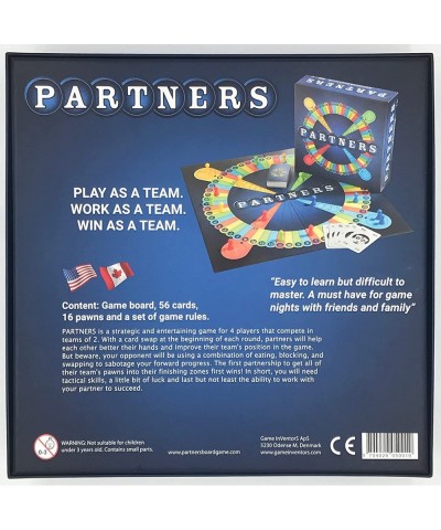 Board Game | 1st USA Edition | A 4 Player Strategy Board Game Played in Teams of 2 | Perfect for Game Night with Family Frien...