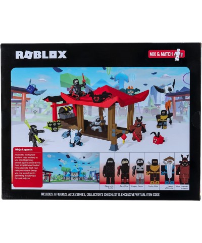 ROB0497 EA -Deluxe Playset Ninja Legends Multi $80.10 Play Figure Playsets