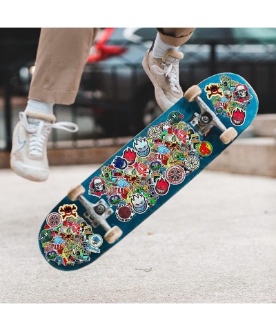 100Pcs Cool Stickers 100Pcs Skateboard Stickers Vinyl Waterproof Sticker for Water Bottle Phone Laptop Gifts for Teen Adults ...