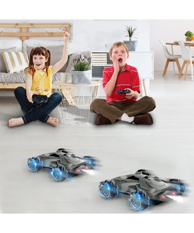 Remote Control Stunt Car 4WD RC Racing Car for Boys 2.4GHz Hobby RC Car with Fast Electric Car Toy with Light & Music Gift fo...