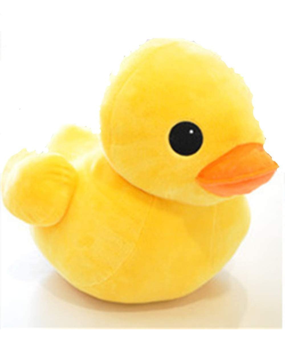 Yellow Duck Stuffed Plush Pillow Animal Dolls Super Soft Huggable Toy Gift for Children $24.42 Kids' Plush Toy Pillows