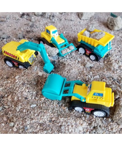 Pull Back Vehicles 12 Pack Assorted Construction Vehicles Toy Vehicles Truck Mini Car Toy For Kids Toddlers Boys Pull Back an...