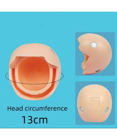 YMY Bald Head Face Shell+Back Head Shell+Facial Support for Ob11 1/12bjd Doll YMY Body 9 Replacement Face Accessories (003) $...