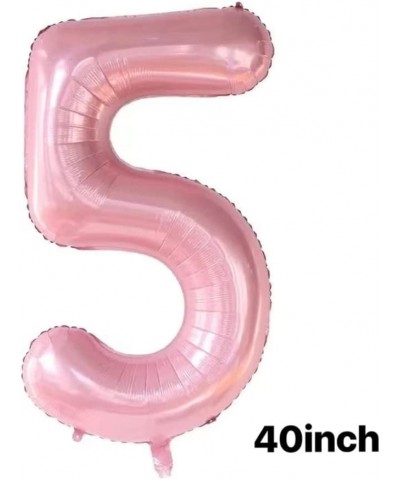 40Inch Pink Crown Number 5 Balloons Set 5th Birthday Balloons for Girls Childrens 5th Birthday Party Decorations. (5) $14.96 ...