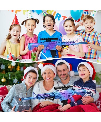 Automatic Machine Toy Gun for Boys 8-12 Years Old Electric Toy Foam Blasters & Guns with 200 Bullets 2 Clips 1 Goggles Foam D...