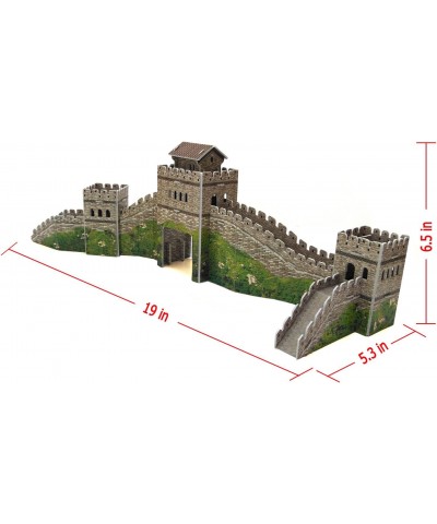 Creative 3D Puzzle Paper Model Great Wall DIY Fun & Educational Toys World Great Architecture Series 28 Pcs $19.71 3-D Puzzles