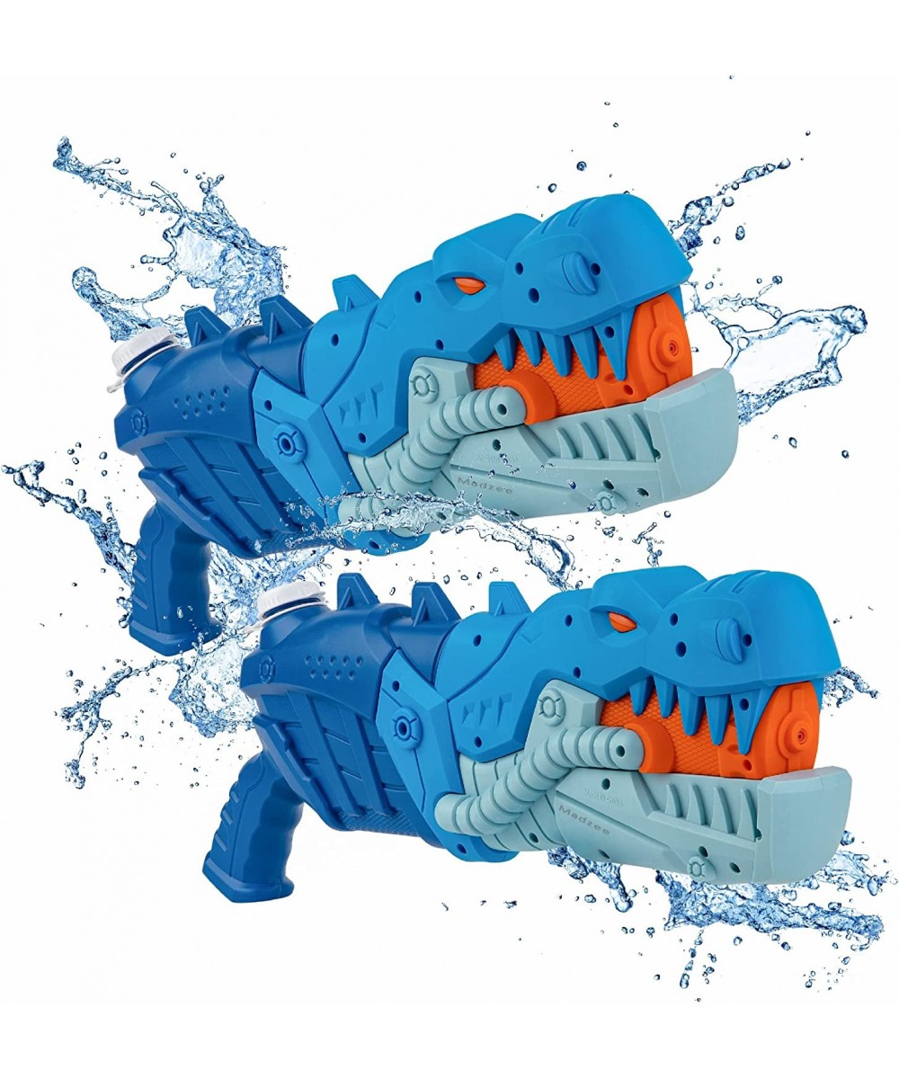 2 Pack Dinosaur Water Blaster Guns for Kids Adults – Dino Squirt Soaker Gun 600CC High Capacity & Over 27-Feet Shooting Range...