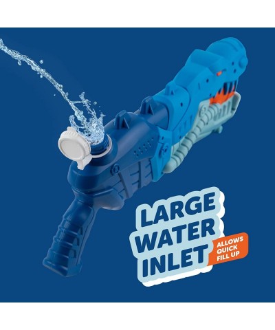 2 Pack Dinosaur Water Blaster Guns for Kids Adults – Dino Squirt Soaker Gun 600CC High Capacity & Over 27-Feet Shooting Range...