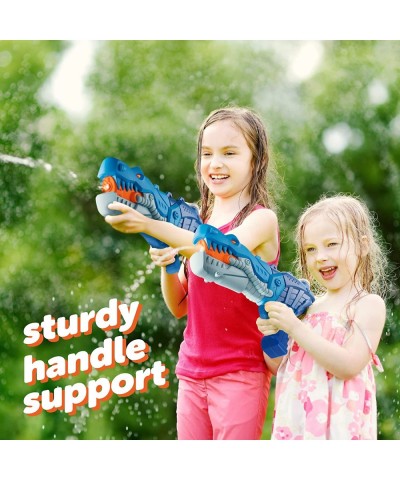 2 Pack Dinosaur Water Blaster Guns for Kids Adults – Dino Squirt Soaker Gun 600CC High Capacity & Over 27-Feet Shooting Range...