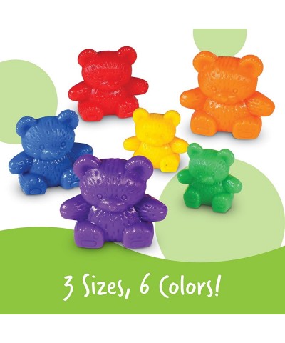 Three Bear Family Counters - 96 Pieces. Ages 3+ Preschool Learning Toys Counting Toys for Toddler Social Emotional Learning T...