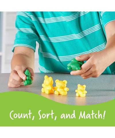 Three Bear Family Counters - 96 Pieces. Ages 3+ Preschool Learning Toys Counting Toys for Toddler Social Emotional Learning T...