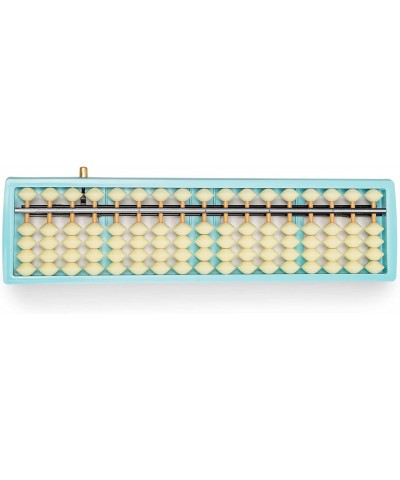 Blue Digital Standard Abacus - 27.5 cm - Professional 17 - Column Soroban with Reset Button Calculator (Functional and Educat...