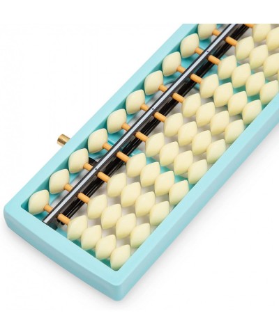 Blue Digital Standard Abacus - 27.5 cm - Professional 17 - Column Soroban with Reset Button Calculator (Functional and Educat...