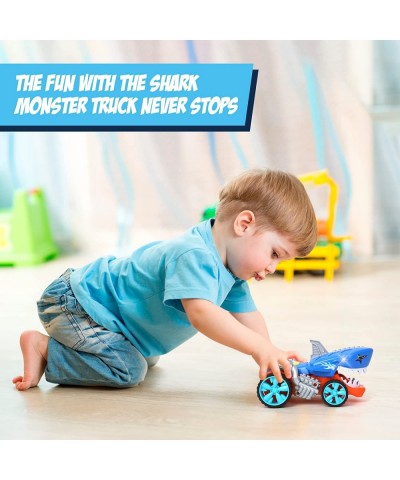 Monster Vehicle (Shark) - Battery Powered Truck with Lights & Sounds – Great Toys for Boys and Girls Ages 3+ Perfect Toddler ...