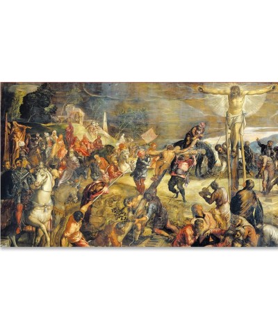 1000 Piece Jigsaw Puzzle for Adults and Kids Crucifix Puzzles Religious Jesus Good Friday Cross Family Interactive Games Long...