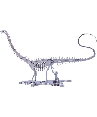 3D Metal Puzzle DIY Assembly Dinosaur Model Stainless Steel Model Kit Jigsaw Puzzle Brain Teaser Dinosaur Puzzle Toy Desk Orn...