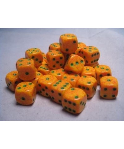 Dice d6 Sets: Lotus Speckled - 12mm Six Sided Die (36) Block of Dice $22.32 Game Accessories