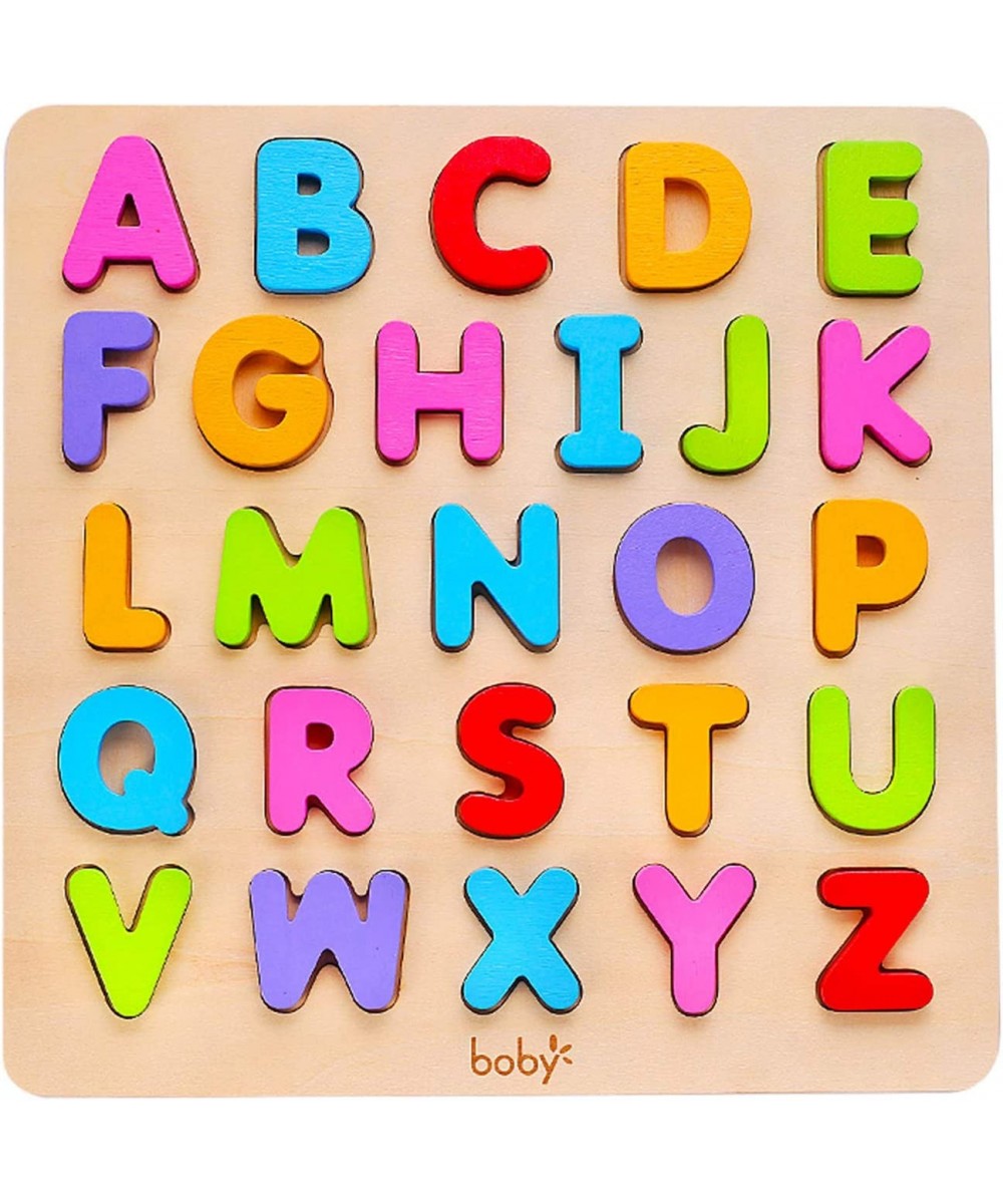 Wooden Alphabet Puzzle Toys ABC Letter & Number Puzzle for Toddlers 18+ Months Old Preschool Learning Toys for Kids Education...