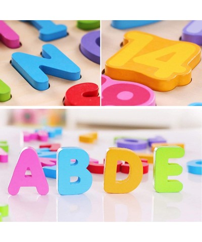 Wooden Alphabet Puzzle Toys ABC Letter & Number Puzzle for Toddlers 18+ Months Old Preschool Learning Toys for Kids Education...