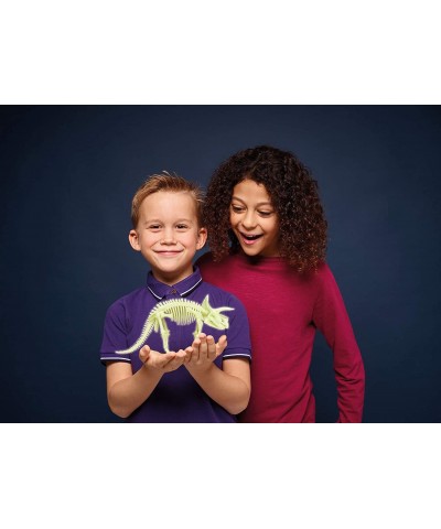 Stars Glow-in-The-Dark Dinos Triceratops Skeleton Designed for Children Ages 3+ Years B8804 $23.65 Kids' Play Dinosaur & Preh...