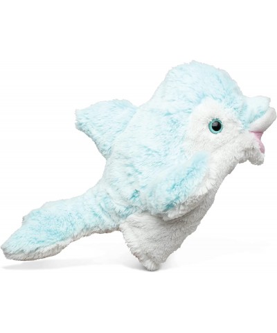 DolliBu Dolphin Plush Hand Puppet for Kids - Soft Plush Stuffed Animal Hand Puppet Toy for Puppet Show Games Puppet Theaters ...