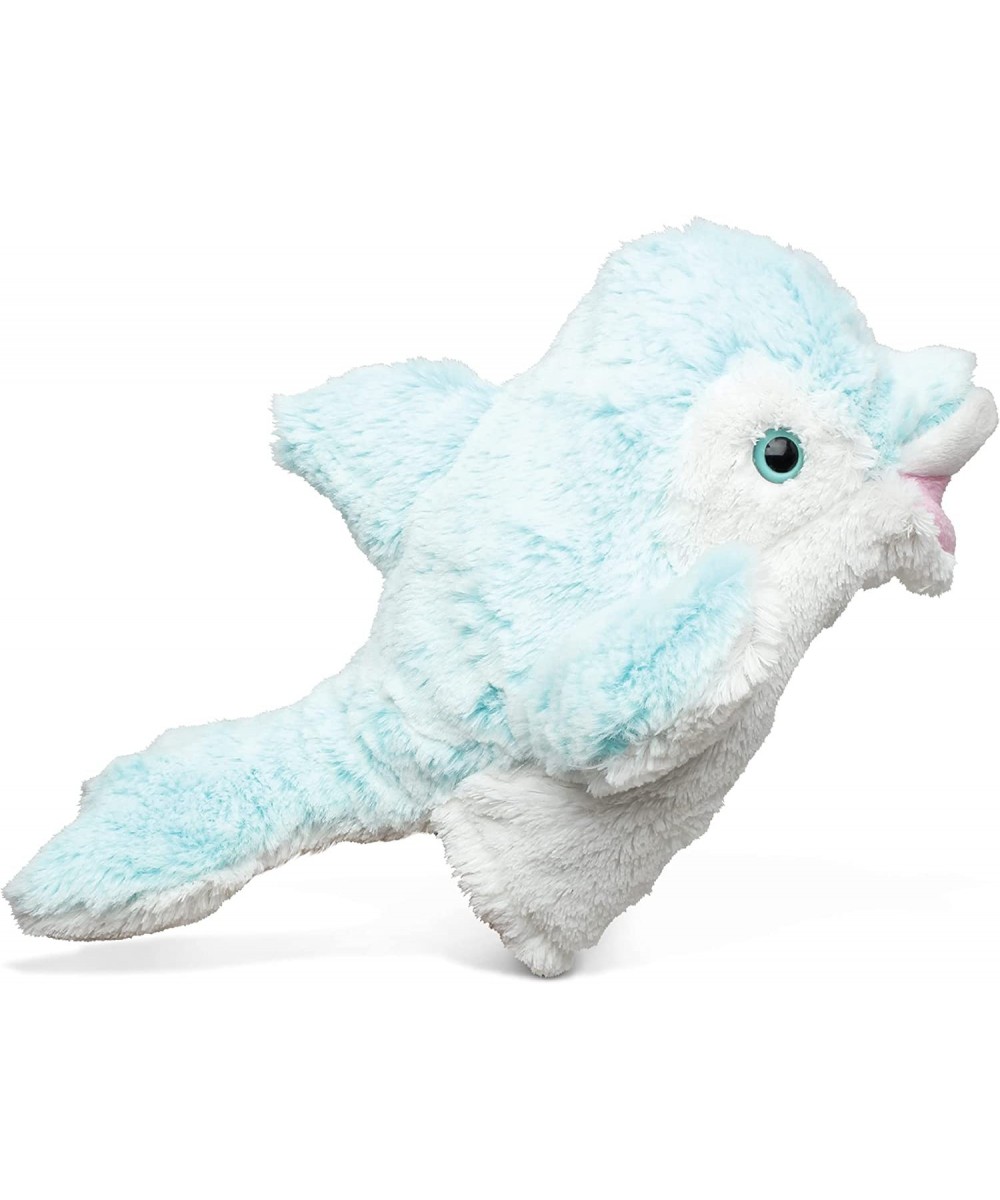 DolliBu Dolphin Plush Hand Puppet for Kids - Soft Plush Stuffed Animal Hand Puppet Toy for Puppet Show Games Puppet Theaters ...