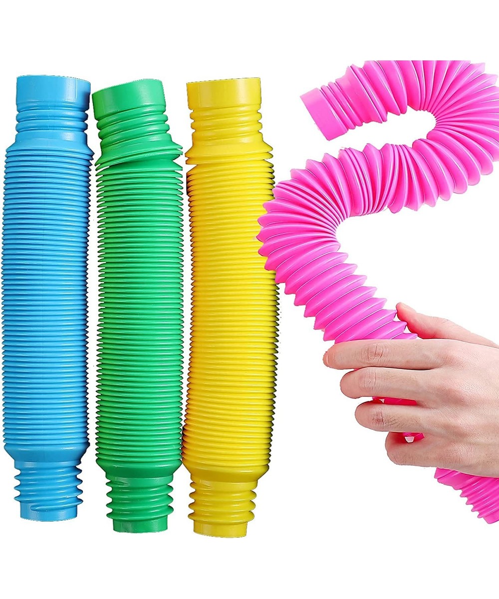 Pop Multi-Color XL Tubes Sensory Toy for Toddler Kids Learning Toys - 4 Pack $16.44 Fidget Toys