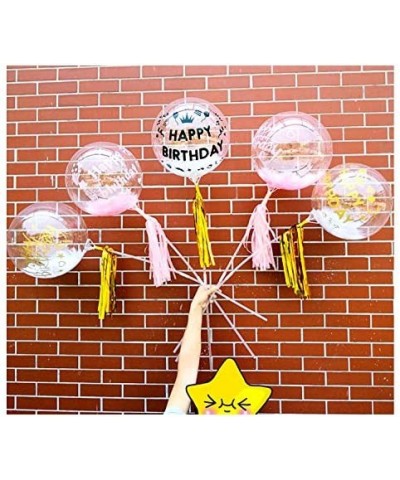 Big Balloon Stick with Cups 20 Pcs 27" Long Large Clear Balloon Holder Stick Stand for LED Bobo Balloons Sticks 10 inch to 36...