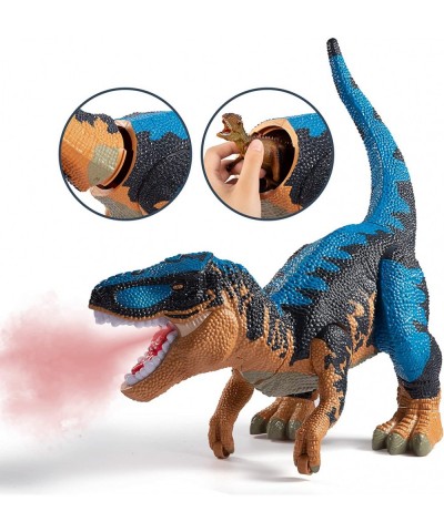 Large Dinosaur Toy for Kids and Toddlers Jumbo Tyrannosaurus Rex with Mist Spray LED Light and Roaring Sounds – One Big Hollo...