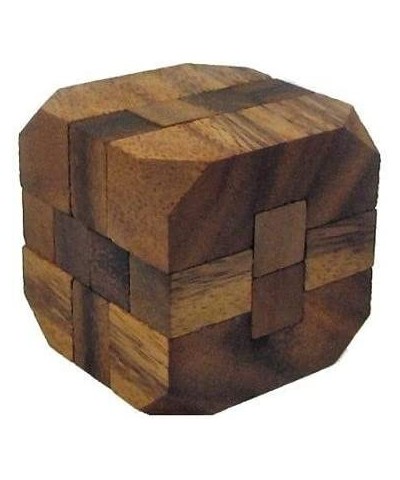 6 Wooden Puzzle Gift Set in A Wood Box - 3D Unique IQ Puzzles $50.25 Brain Teaser Puzzles